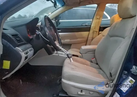 2011 Subaru Legacy 2.5I Premium из США, поврежденный, VIN 4S3BMBC68B3210064